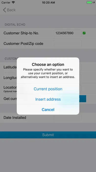 Tangkapan skrin Installation App