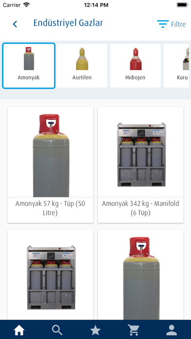 Linde Gaz eMarket سکرین شاٹس