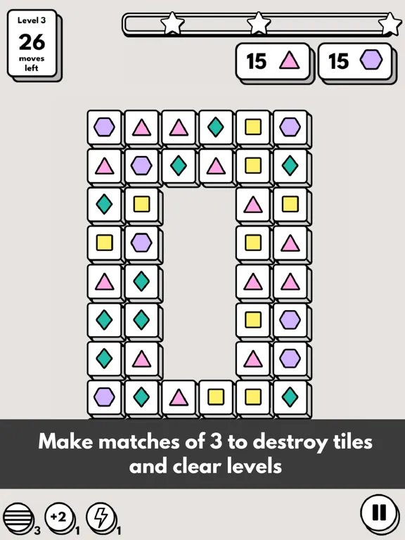 Capturas de pantalla de Simple Match 3 iPad 