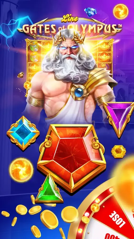 Line: Gates of Olympus سکرین شاٹس