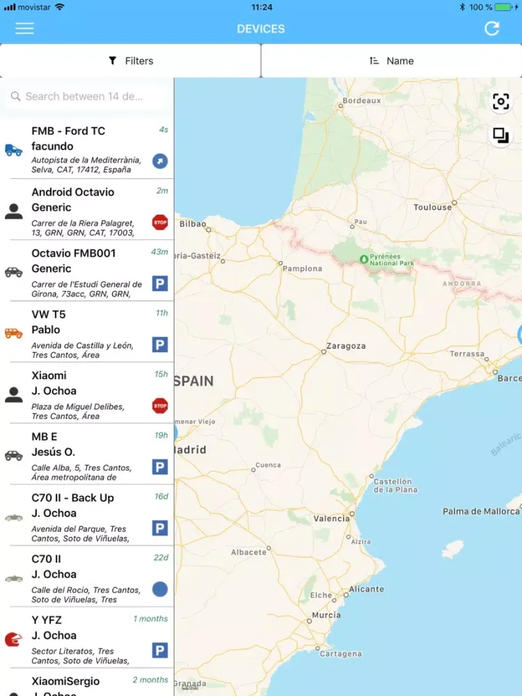 Track Viewer - Fleet Manager iPad 應用截圖
