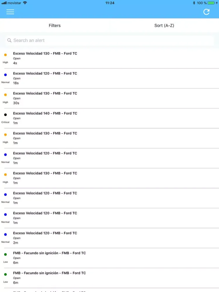 Track Viewer - Fleet Manager iPad 應用截圖
