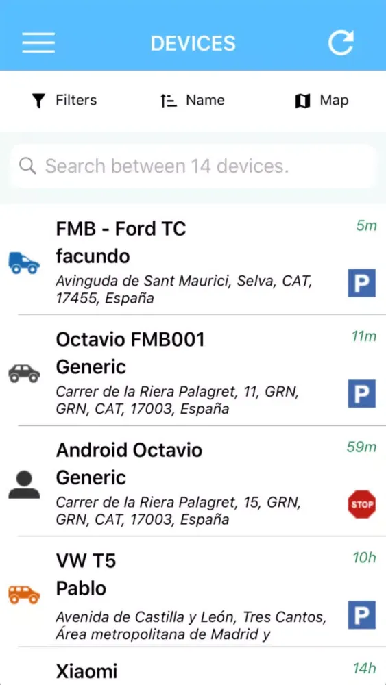 Track Viewer - Fleet Manager應用截圖