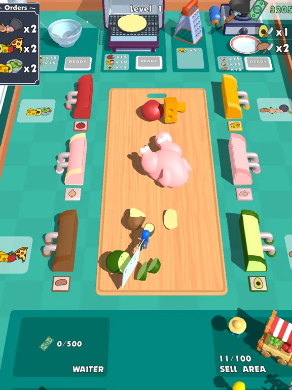 Chop Chop Kitchen iPad  Screenshots