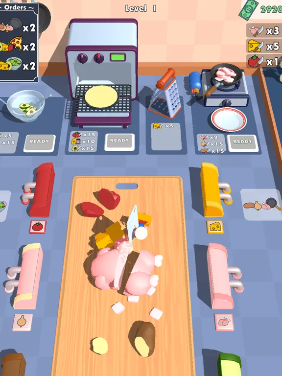 Chop Chop Kitchen iPad  Screenshots