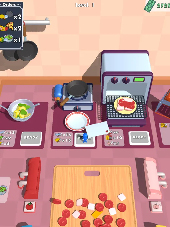 Chop Chop Kitchen iPad  Screenshots