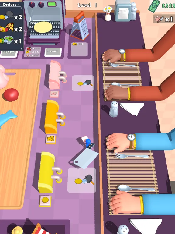 Chop Chop Kitchen iPad  Screenshots