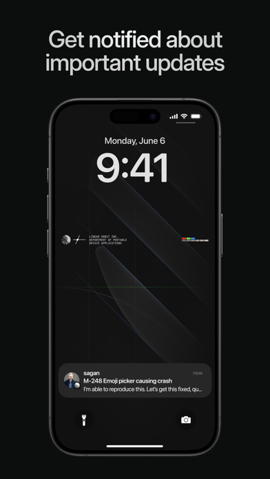 Capturas de pantalla de Linear Mobile