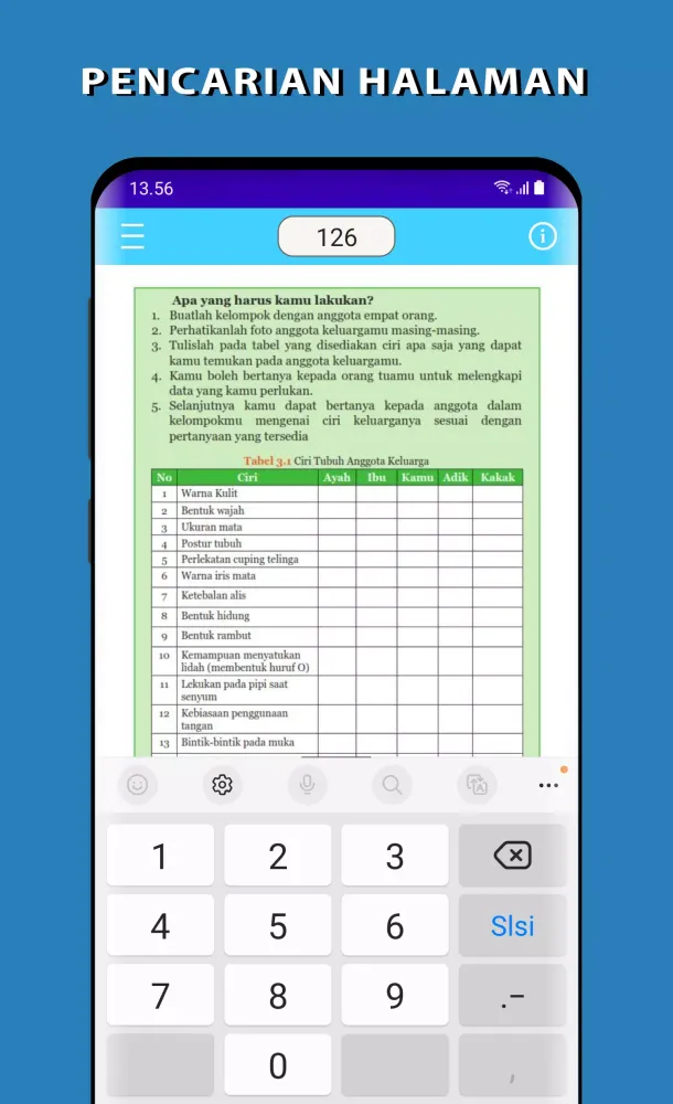 Zrzuty ekranu IPA Kelas 9 Semester 1 K13