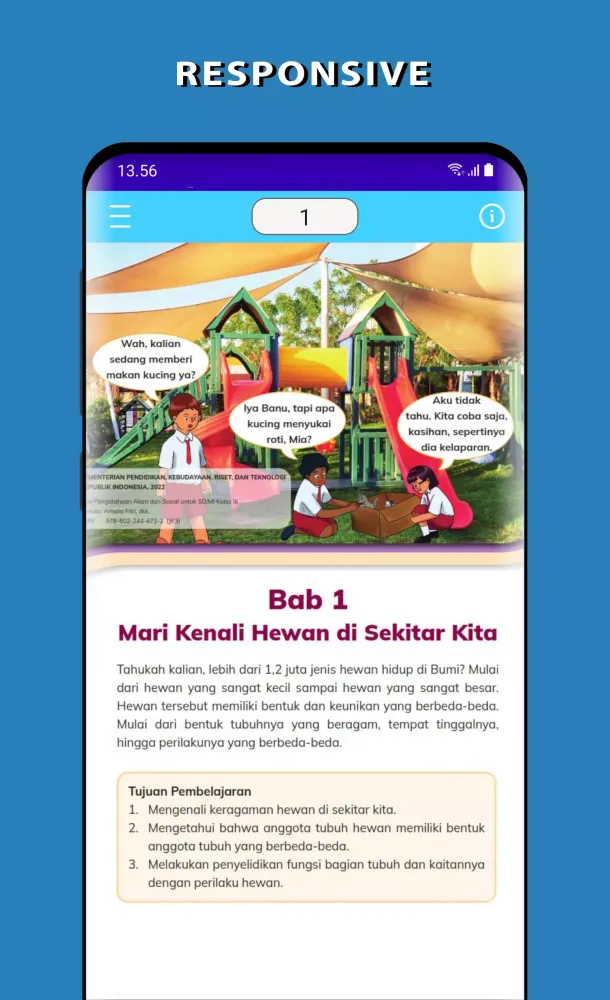 Ảnh chụp màn hình của IPAS Kelas 3 Merdeka