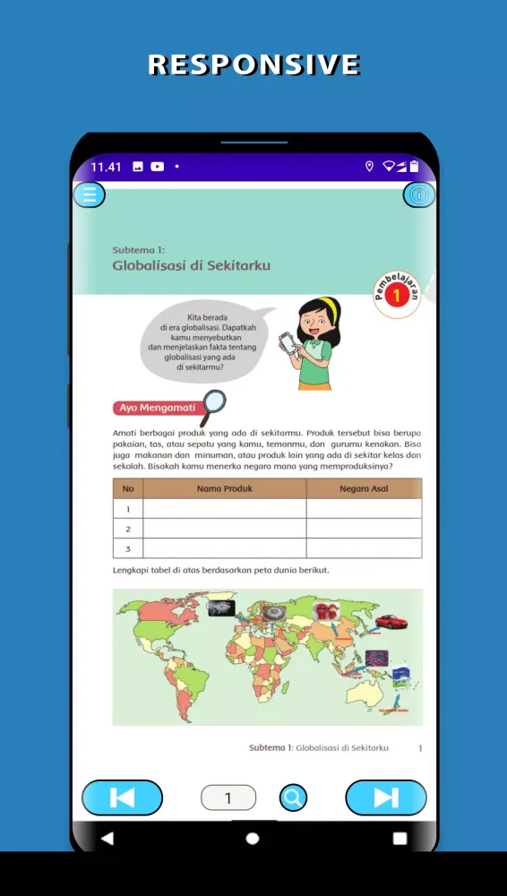 Kelas 6 Tema 4 Globalisasi Screenshots