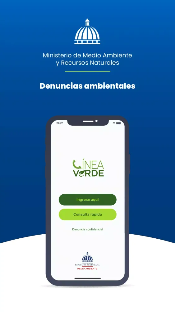 Capturas de pantalla de Línea Verde RD