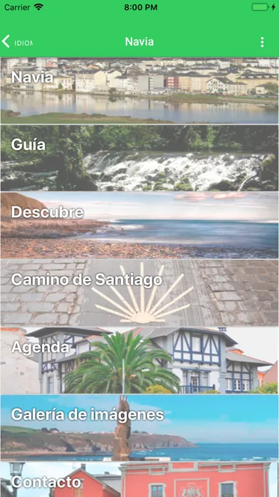 Capturas de pantalla de Navia