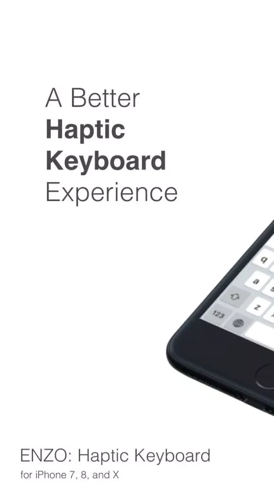 Capturas de pantalla de Haptic Keyboard: ENZO