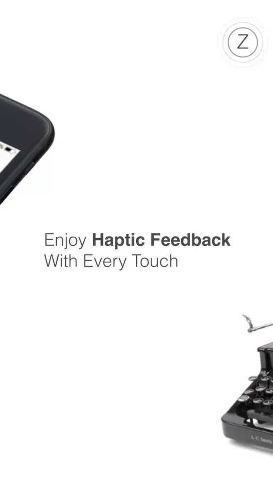 Capturas de pantalla de Haptic Keyboard: ENZO
