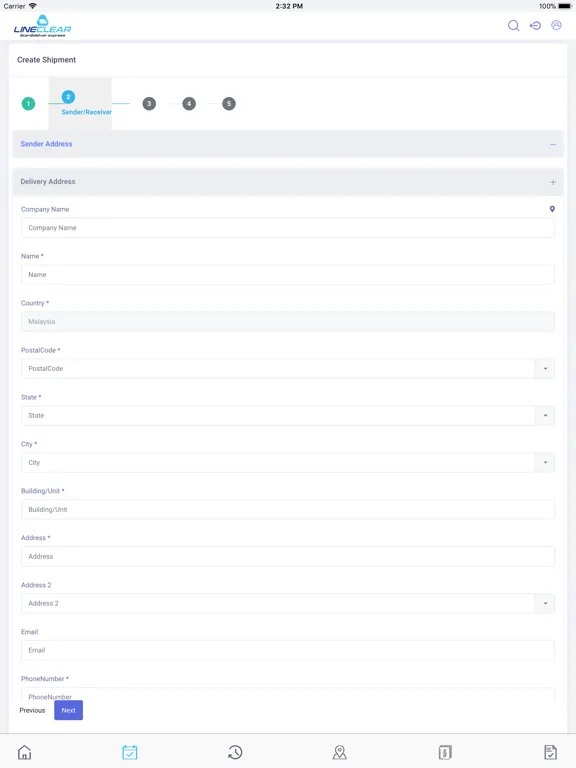 Line Clear OMS iPad  स्क्रीनशॉट