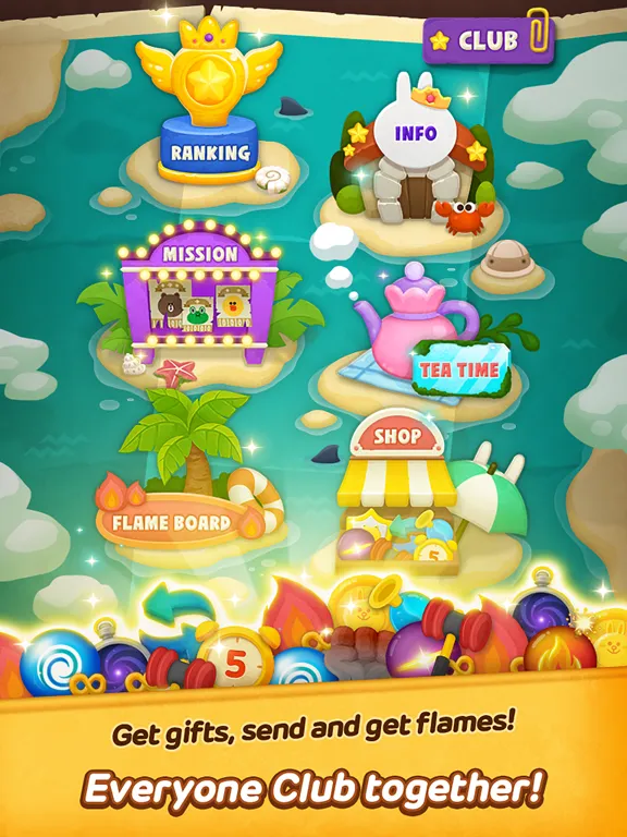 LINE Bubble 2 iPad  স্ক্রিনশট
