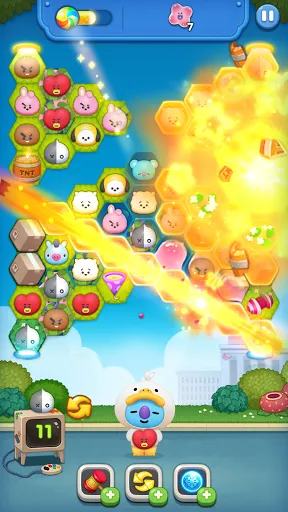 Capturas de pantalla de LINE HELLO BT21 Season 2 BTS
