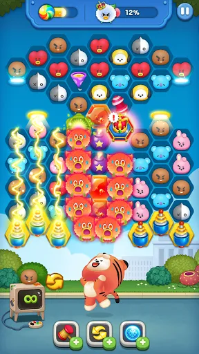 Capturas de pantalla de LINE HELLO BT21 Season 2 BTS