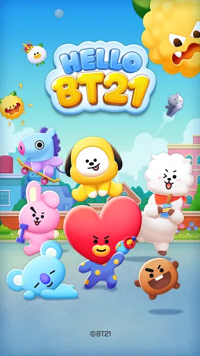 Capturas de pantalla de LINE HELLO BT21 Season 2 BTS