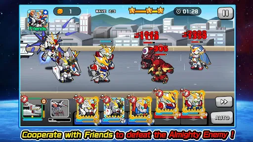 LINE: Gundam Wars Screenshots
