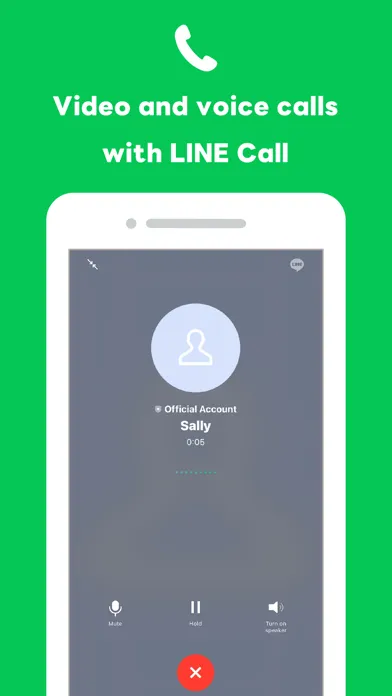 Скриншоты LINE Official Account