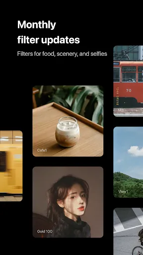 Capturas de pantalla de Foodie - Filter & Film Camera
