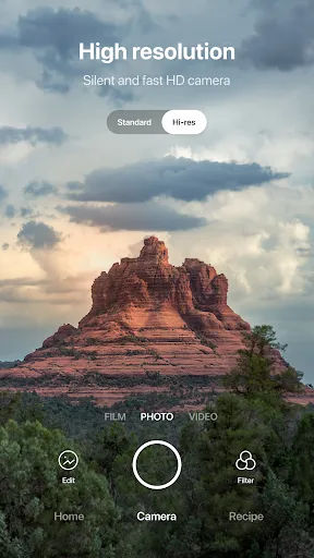 Capturas de pantalla de Foodie - Filter & Film Camera