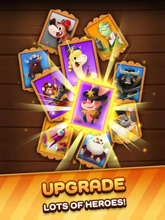 Match3 Heroes:The Gold Rush iPad 應用截圖