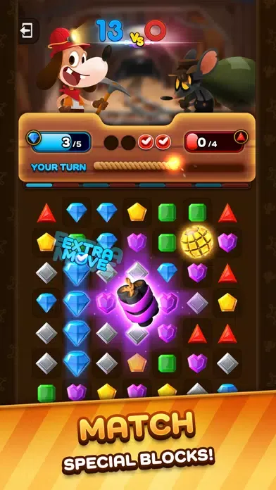 Match3 Heroes:The Gold Rush應用截圖