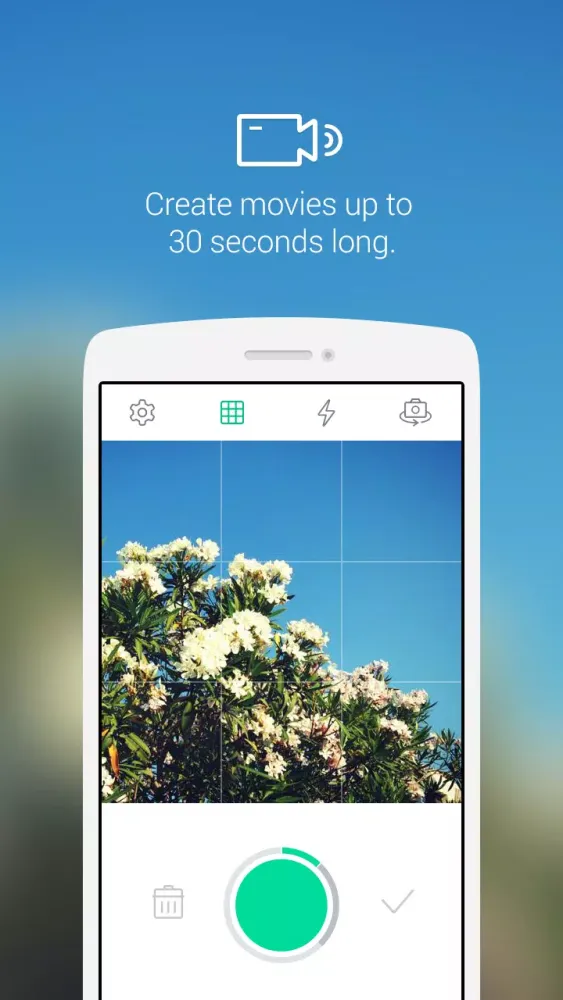 Ảnh chụp màn hình của LINE SnapMovie