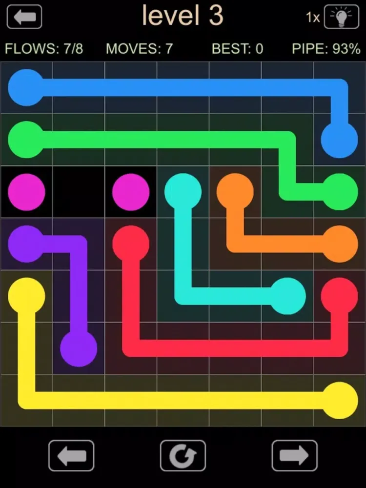 Draw Lines - Color Flow World iPad 應用截圖