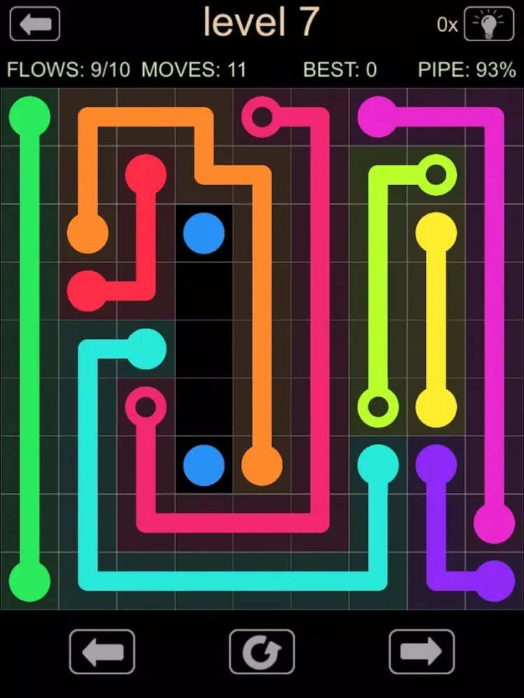 Draw Lines - Color Flow World iPad 應用截圖