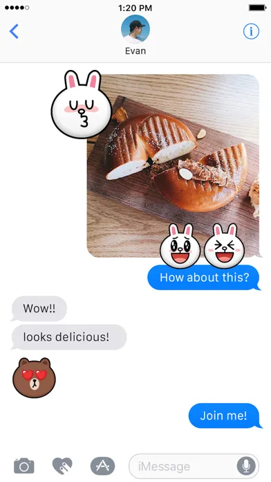 BROWN & CONY Emoji Stickers - LINE FRIENDS स्क्रीनशॉट