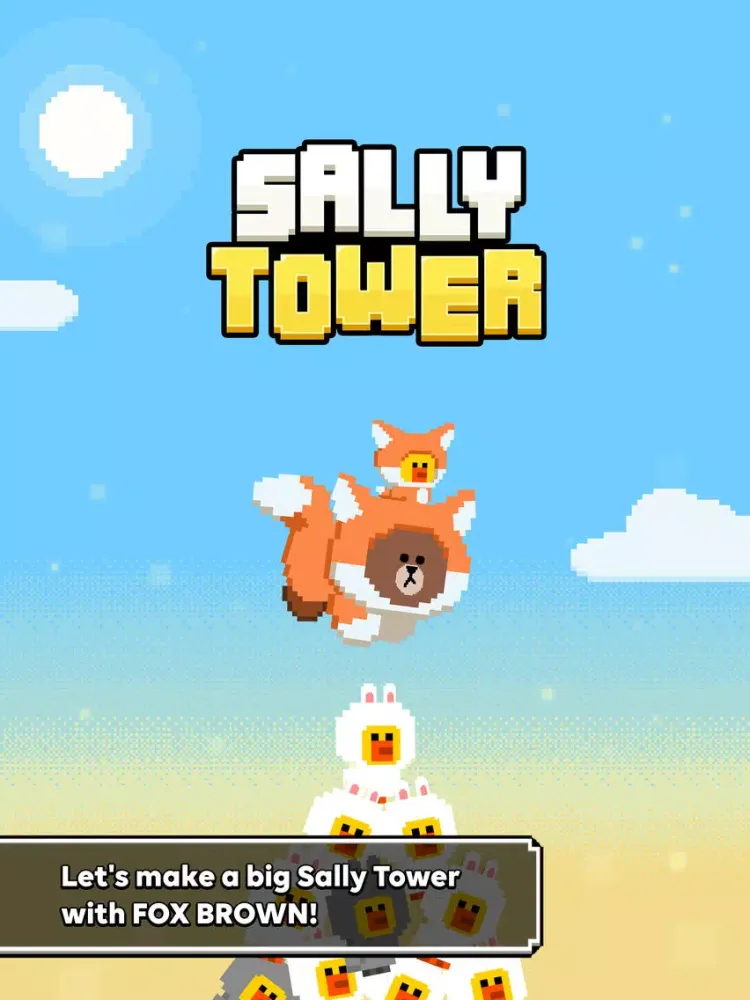 Tangkapan layar Sally Tower iPad 