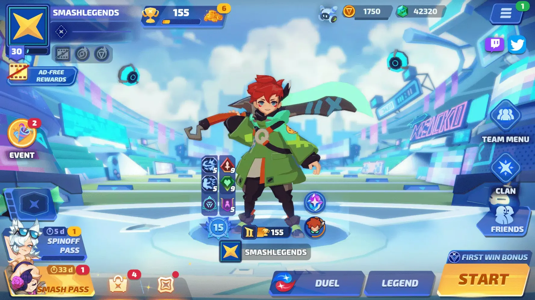 تصاویر SMASH LEGENDS : Action Fight