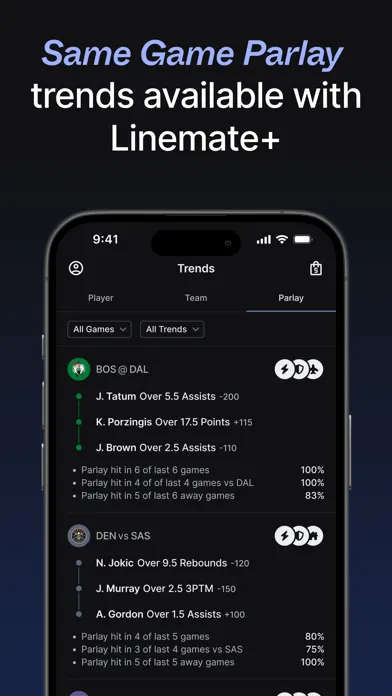 تصاویر Linemate: Find Your Next Bet