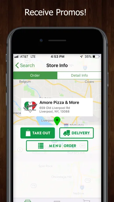 Скриншоты Amore Pizza & More