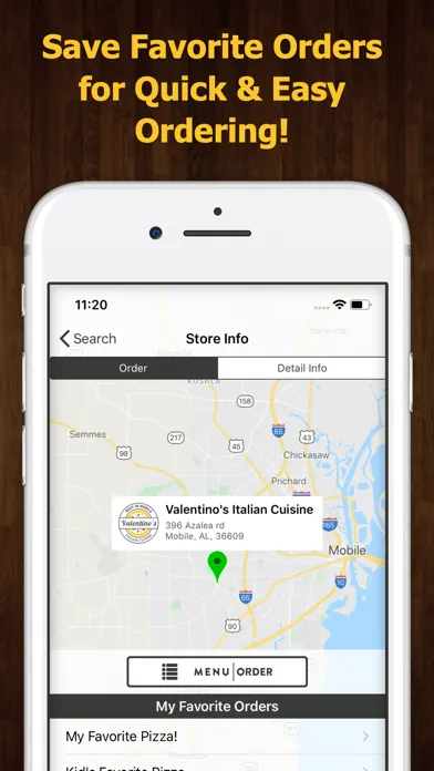 Valentino's Italian Cuisine سکرین شاٹس