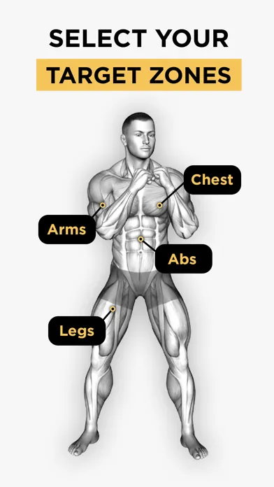 Muscle Gain Gym & Home Workout स्क्रीनशॉट