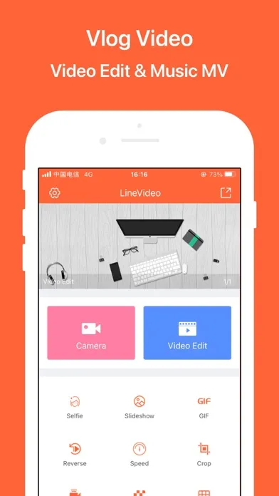 Скриншоты LineVideo - Vlog Video Editor