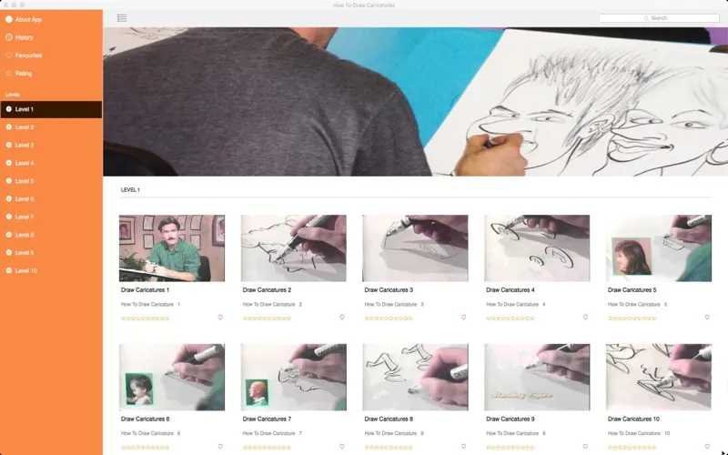 Ảnh chụp màn hình của How To Draw Caricatures