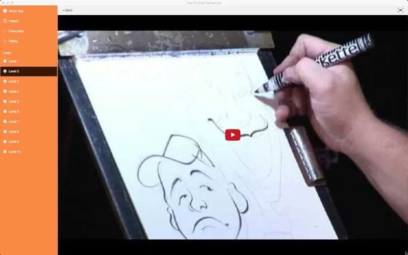 Ảnh chụp màn hình của How To Draw Caricatures