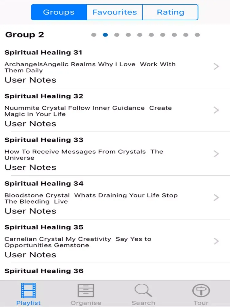 Spiritual Healing iPad  स्क्रीनशॉट