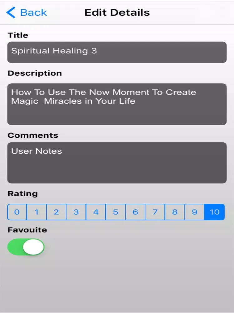 Spiritual Healing iPad  स्क्रीनशॉट