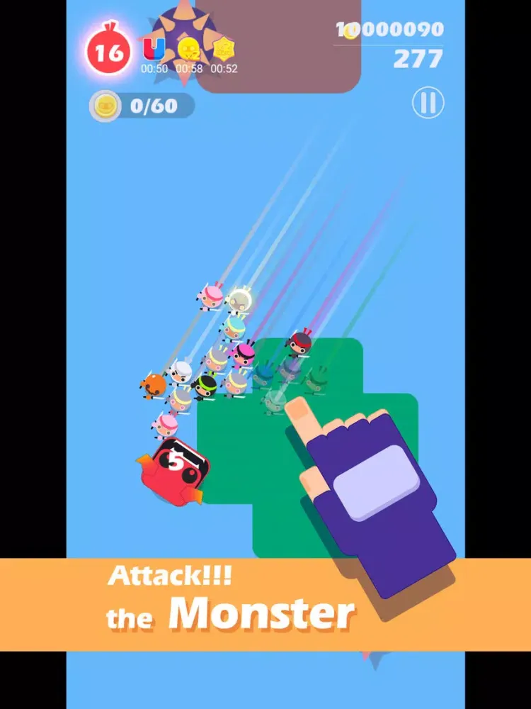 Ninja Crash! iPad 应用截图