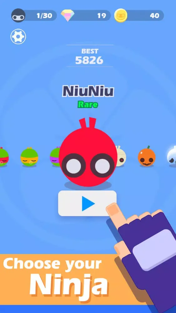 Ninja Crash!应用截图