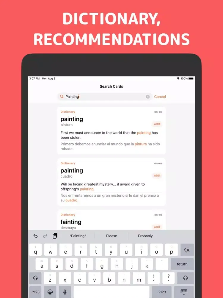 Lingle - Anki Flashcards Maker iPad  Ekran Görüntüleri