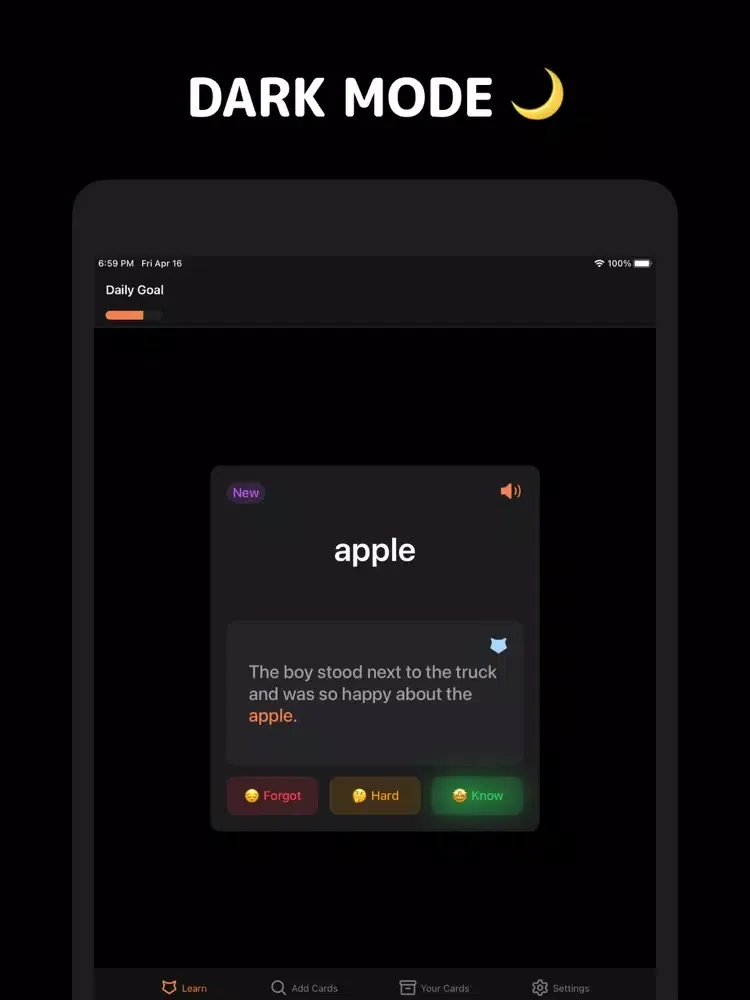 Lingle - Anki Flashcards Maker iPad  Ekran Görüntüleri