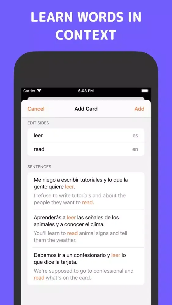 Lingle - Anki Flashcards Maker Ekran Görüntüleri